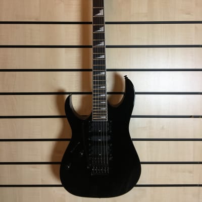 Ibanez RG370DXZL-BK Black Lefty Electric Guitar Demo Model | Reverb