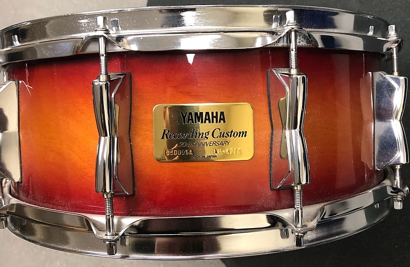 Yamaha 20th Anniversary Recording Custom Snare Drum 1994 Reverb