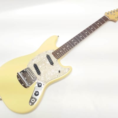Fender American Performer Mustang White Made in USA Solid Body Electric Guitar, v3724 for sale