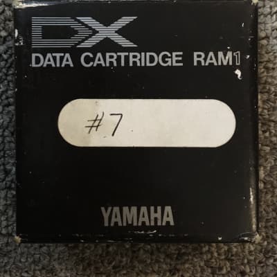 Yamaha DX data cartridge