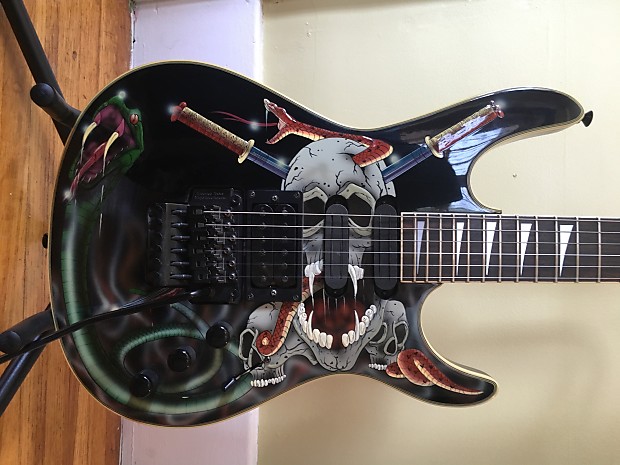 Samick Snakes And Skulls 1980's/ Early 90's Black With
