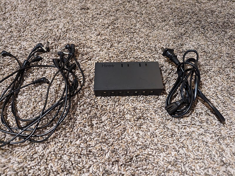 Hiree 7 output effect pedal power supply Reverb