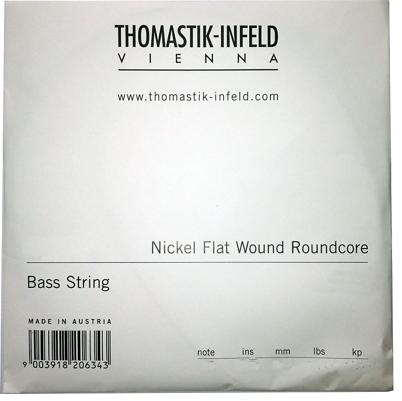 Thomastik Jazz Bass String B Flatwound (long scale) 0.136 JF34136 image 1