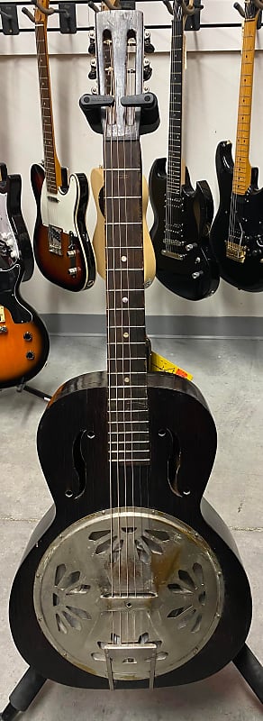 Regal Resonator  1930s-1940s - Dark Brown Stain - Soft Case Included image 1