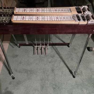 Hudson Double Neck Pedal Steel 8 str. each neck, open E and C6 Fender style and sound image 4