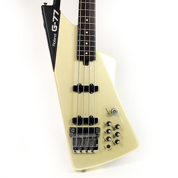 Vintage 1980s Roland G-77 Electric Bass Guitar Synthesizer
