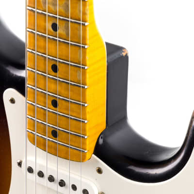 Fender Custom Shop Masterbuilt Todd Krause 1956 Stratocaster Heavy Relic - Wide 2 Tone Sunburst (583) image 13