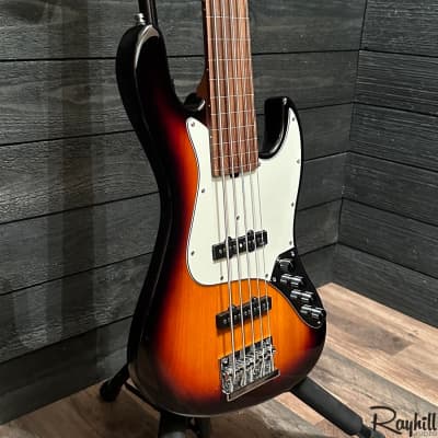 Sadowsky SMX MetroExpress Vintage JJ 5-String Fretless Tobacco Sunburst Electric Bass Guitar image 2