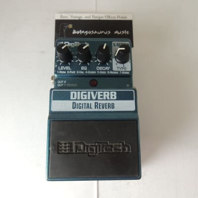 Digitech DigiVerb Digital Reverb Pedal | Reverb