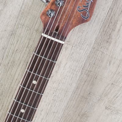 Suhr Classic JM Custom Guitar, Flame Walnut Top, Okoume Neck, Rosewood Fretboard image 7