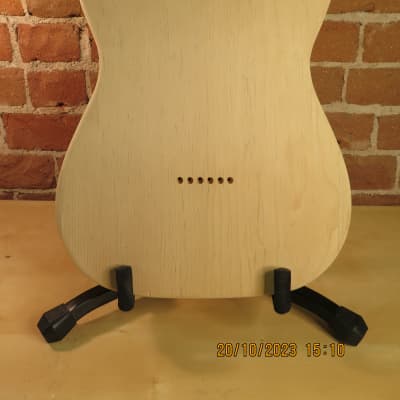 Aftermarket Tele-style guitar body 2022 - Natural image 2