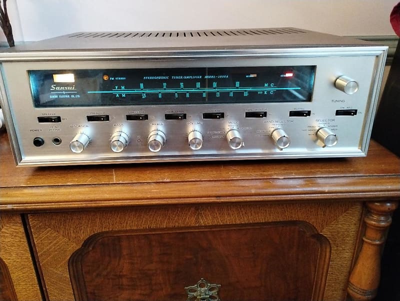 Sansui 1000A tube receiver in very good condition, re-built - 1960&#039;s  			