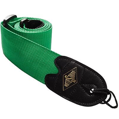 Rotosound Webbing Guitar Strap - Green image 1