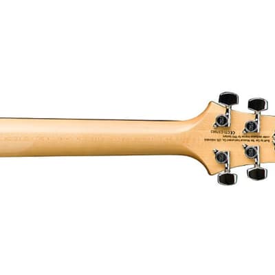 PRS SE Custom 22 Semi-Hollow Electric Guitar - Santana Yellow image 6