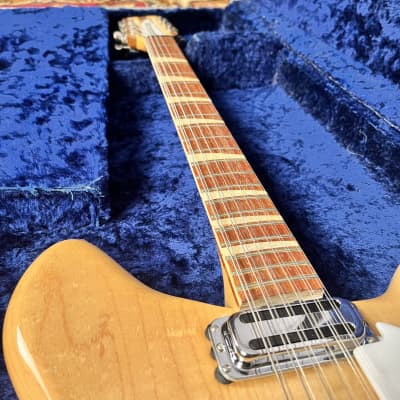 Rare 1965 Rickenbacker 360/12 Mapleglo 12 String One Owner w/OHSC Best Rick 12 Ever image 15