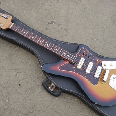 Vintage 1960's Splendor SG-803 Electric Guitar - Sunburst - Very Clean! image 1