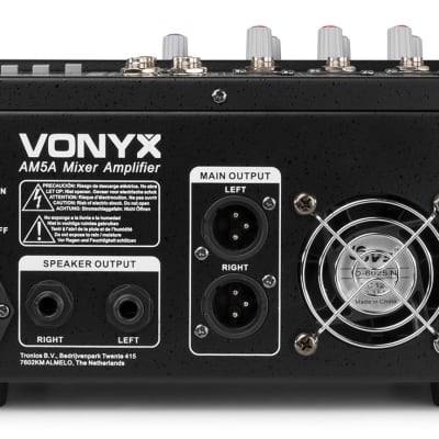 VONYX AMSA 5 Powered Mixer image 4