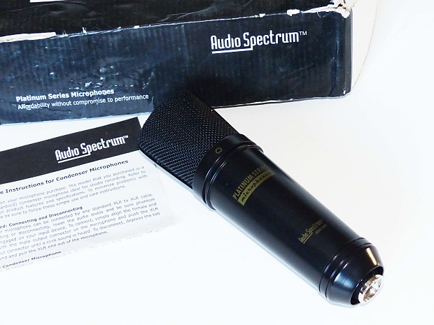 限定版 Audio Spectrum OSM-800 Platinum Series large diaphragm 配信機器・PA機器・レコーディング機器