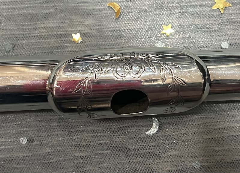 Moritz Max Monnig Leipzig Germany Flute 1930-40 - Silver