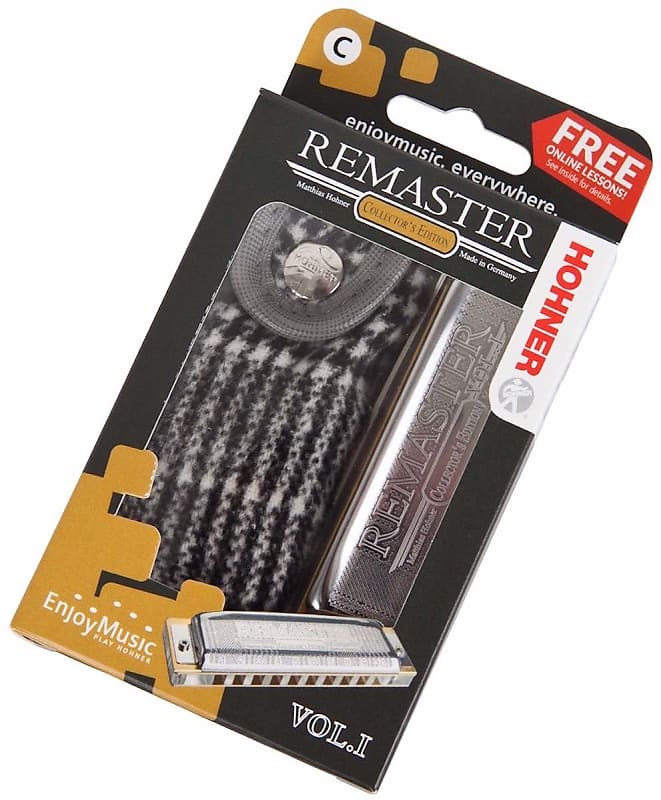 Hohner Remaster Vol I Harmonica Diatonique en Do Reverb