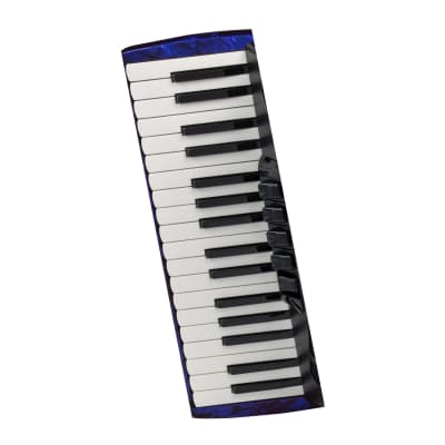 Hohner Bravo III 72 Chromatic Piano Key Accordion (Pearl Dark Blue) image 5
