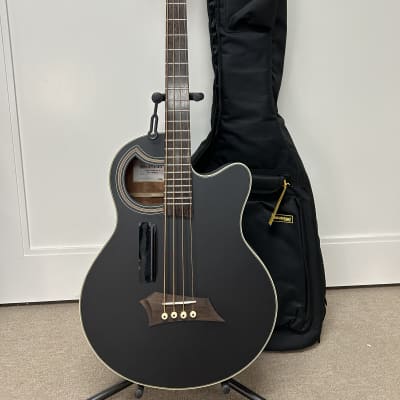 Warwick Alien Rockbass Standard 4 String Acoustic Electric Bass - Black image 1