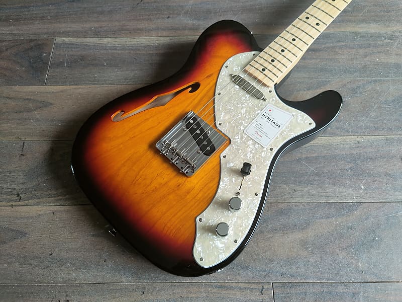 2020 Fender Japan Heritage Series 60's Thinline Telecaster (Three