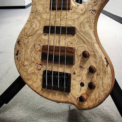 Shawn May Custom 4 String Fretless Bass image 1