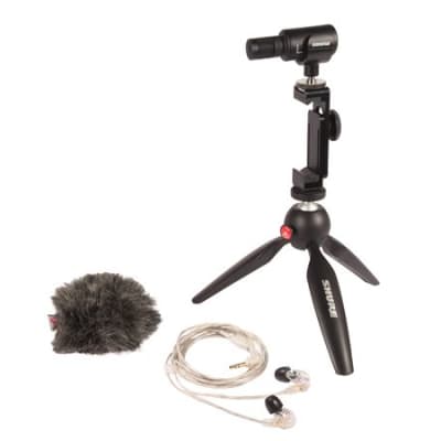Shure MV88 Portable Videography Kit With SE215-CL Earphones image 3