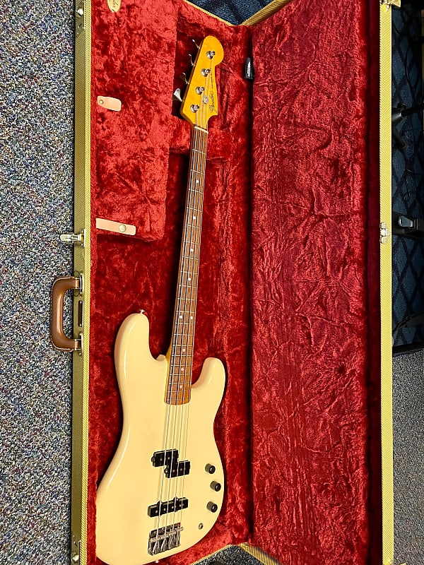 Fender PJ-455 Precision Bass MIJ Fujigen 1984-1987 Blonde/Snow White