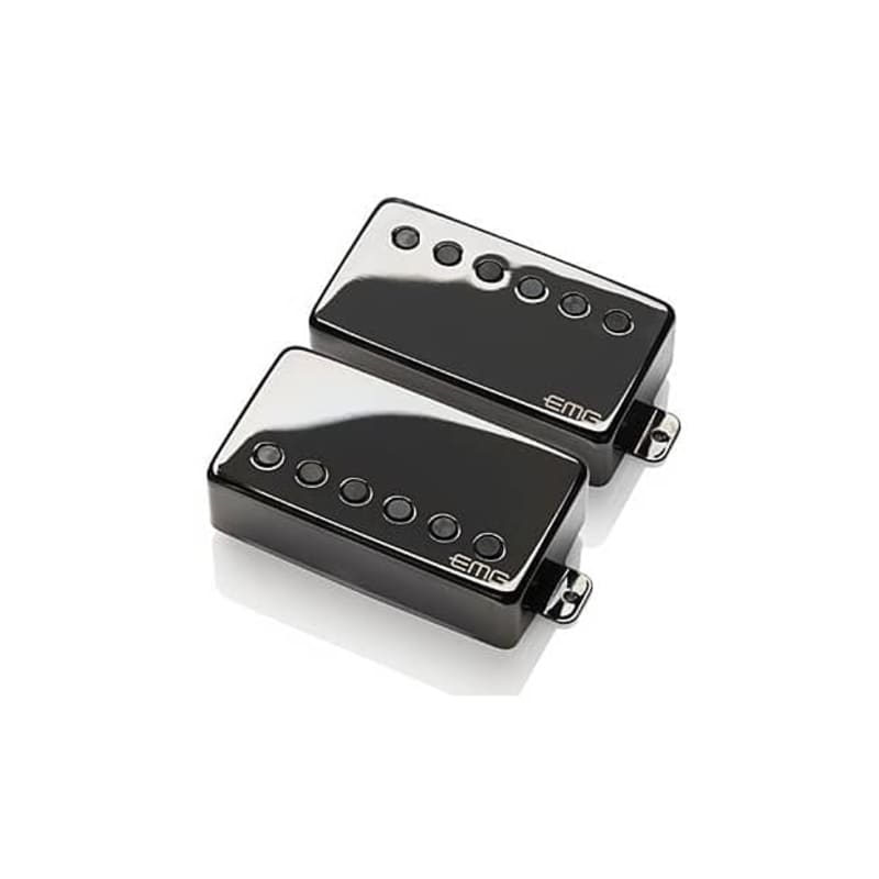 EMG JH/SET-Black Chrome James Hetfield Signature Humbucker Set