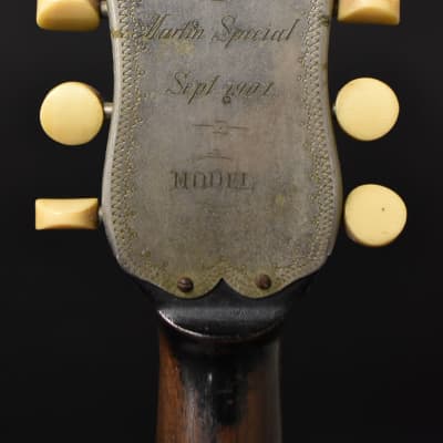 1904 Martin Style 3 Special Bowlback Mandolin Natural w/OSSC image 6