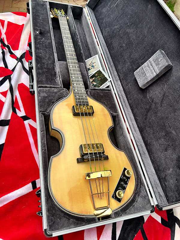 Hofner 500/1 Deluxe Bass 2003 - Blonde/ Amber | Reverb UK