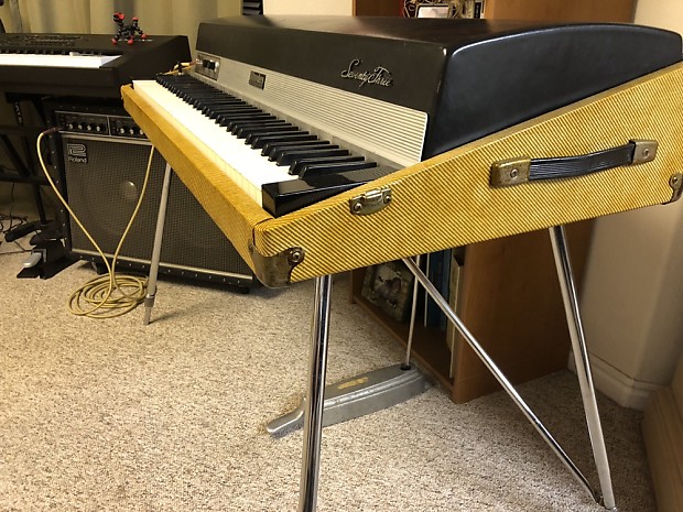 Rhodes 1978 Electric piano 1978 Shellac Fender Tweed | Reverb