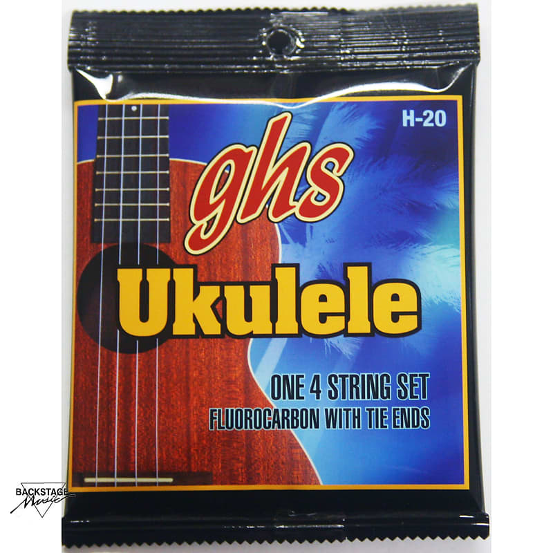 GHS Fluorocarbon Ukulele Strings for Soprano and Concert Reverb