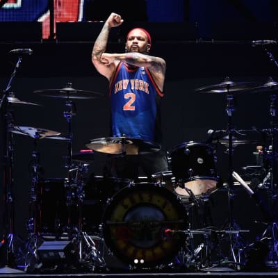 Frank Ferrer's Guns 'n' Roses DW 2017 - Red Sparkle Lacquer Complete Set! 24,13,16,18 image 6