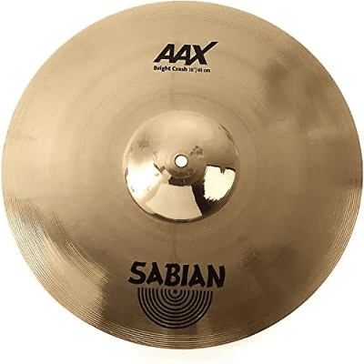 Sabian 16" AAX Bright Crash Cymbal 2002 - 2012