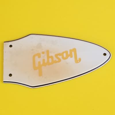 1978 - 81 Gibson Flying V Truss Rod Cover - NOS - Kalamazoo Auction Find - 100% Genuine image 1