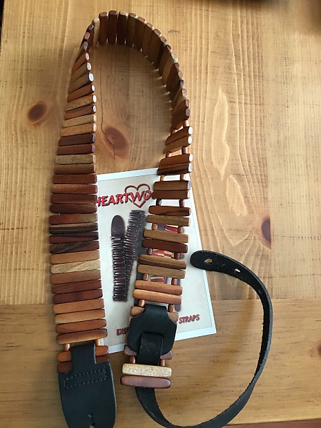 Wooden clearance guitar strap