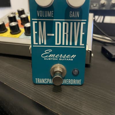 Emerson EM-Drive Transparent Overdrive 2010s - Turquoise for sale