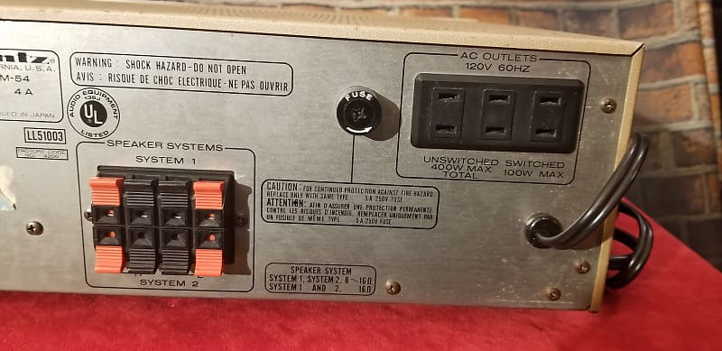 Marantz PM-54 Digital Monitoring Stereo Integrated Amplifier