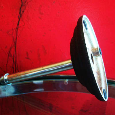 Vintage 1950's Snyder DM-1 cast iron microphone desk stand U.S.A  Atlas Shure Electro Voice # 3 image 7