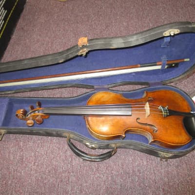 Generic Vintage alder3/4 size violin with case and bow image 1