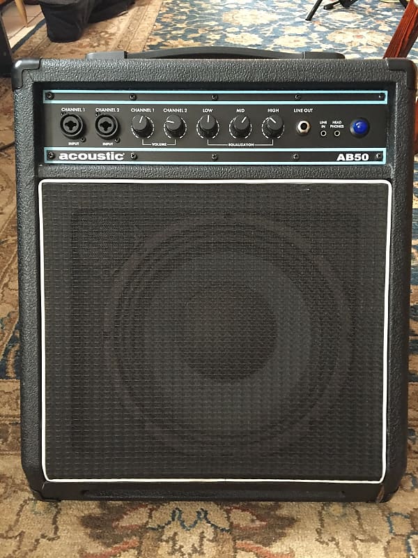 Acoustic AB50 Bass Amp 50 Watts Reverb