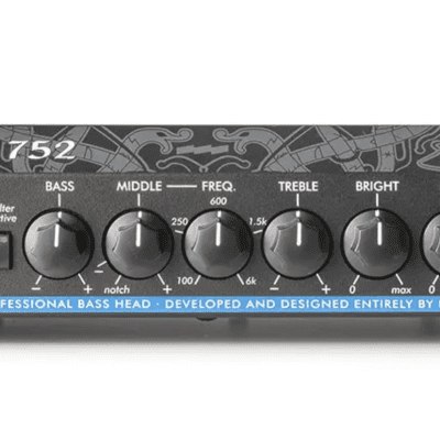 EBS Reidmar 752 Class D lightweight Bass Amplifier head New! image 1