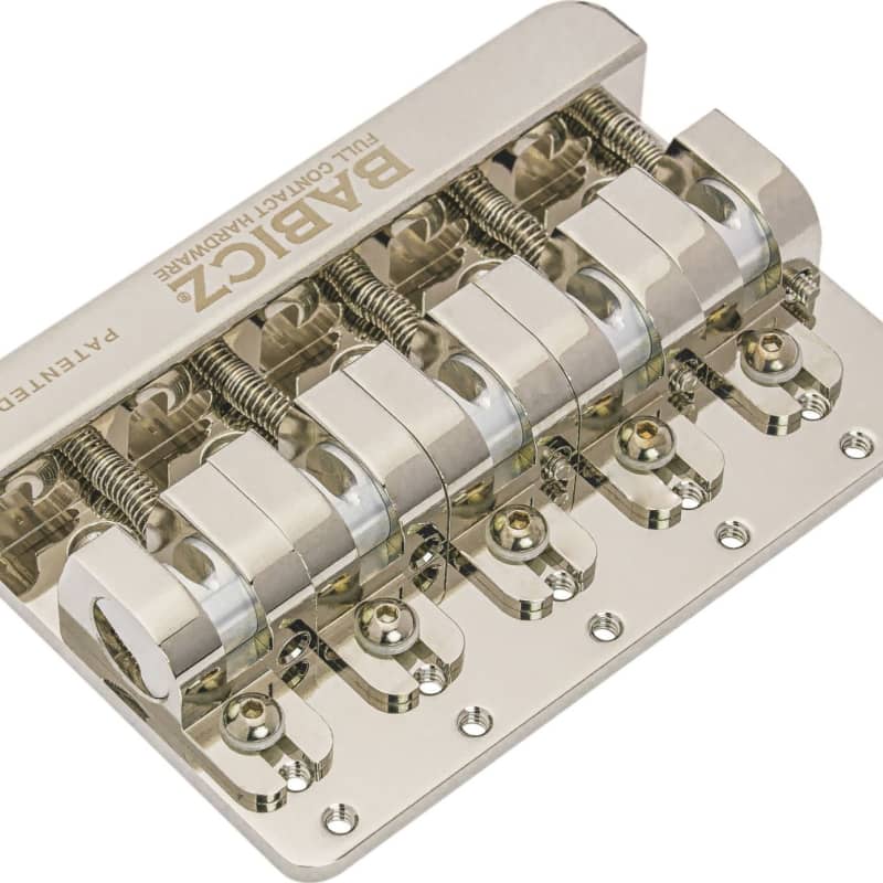 Babicz FCH Z Series 5-String Bass Bridge, Nickel