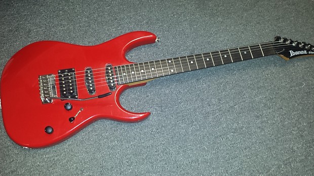 1991 Ibanez EX Series EX-140 Electric Guitar w/Tremolo - Red | Reverb