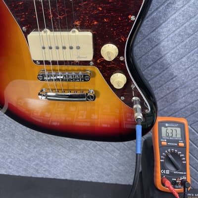 Harley Benton JA-60SB Vintage TriBurst SkunkWerx In USA FretWerx Fret Polish and Setup image 19