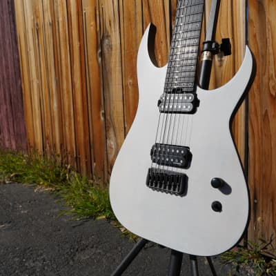Schecter DIAMOND SERIES KM-7 MK-III Legacy  - Transparent White Satin 7-String Electric Guitar (2023) image 5