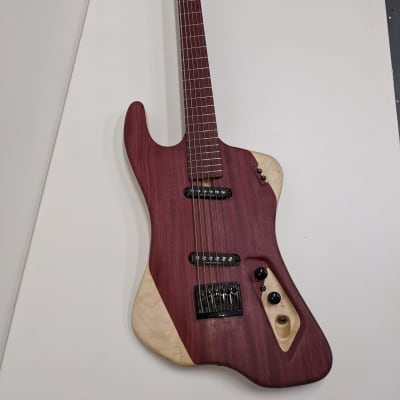 Something Awesome. Low30 Bass VI Purpleheart/Maple image 2